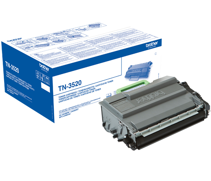 Тонер-картридж TN-3520 Brother HL L6400/ MFC L6900 (цвет: черный) [ресурс: 20 000 стр.] [артикул: TN3520] /оригинальный/