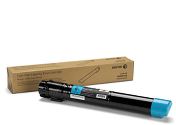 Тонер-картридж Xerox Phaser 7500 (цвет: голубой) [ресурс: 17 800 стр.] [артикул: 106R01443] /оригинальный/