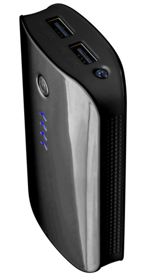 Внешний аккумулятор iconBIT FTB7800FX (емкость: 7800 мAч, кол-во USB-разъемов: 2 шт., фонарик, цвет: черный)