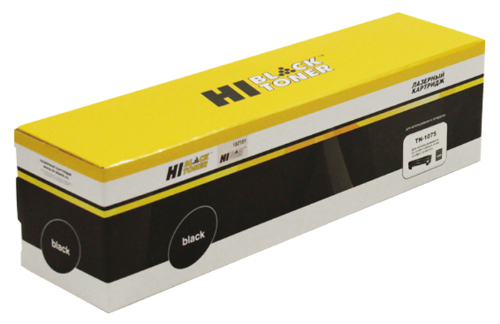 Тонер-картридж Brother HL 1010/1112/ DCP 1510/1512/ MFC 1810 (цвет: чёрный) [ресурс: 1 000 стр.] [артикул: HB-TN-1075] /совместимый [Hi-Black]/