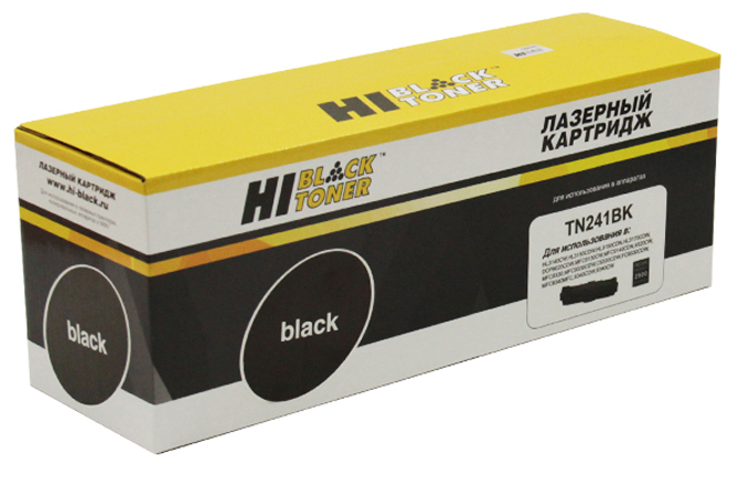 Тонер-картридж Brother HL 3140/3170 (цвет: чёрный) [ресурс: 2 500 стр.] [артикул: HB-TN-241Bk] /совместимый [Hi-Black]/