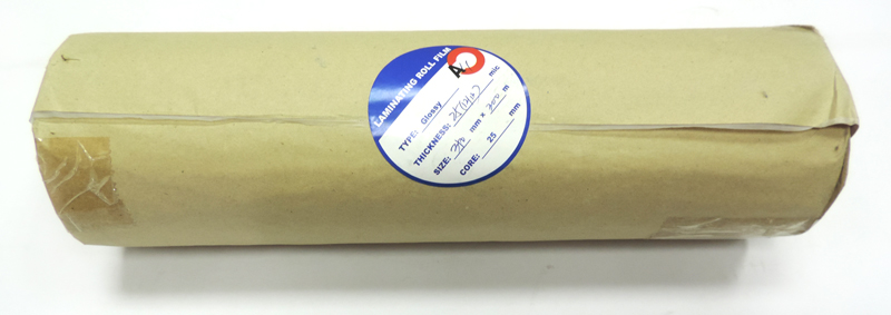 Пленка для ламинирования рулонная (350мм x 300м, 25мкм, втулка 25мм) глянцевая /LF/ [R]