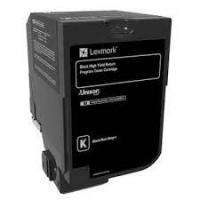 Тонер-картридж Lexmark LaserPrinter CS720/725 (цвет: черный) [ресурс: 20 000 стр.] [артикул: 74C5HK0/74C5HKE/74C0H10] /оригинальный/