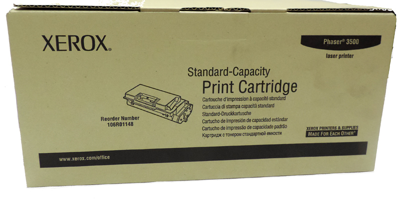 106R01148 Принт-картридж Xerox Phaser 3500 (черный) [6000 страниц] [R]