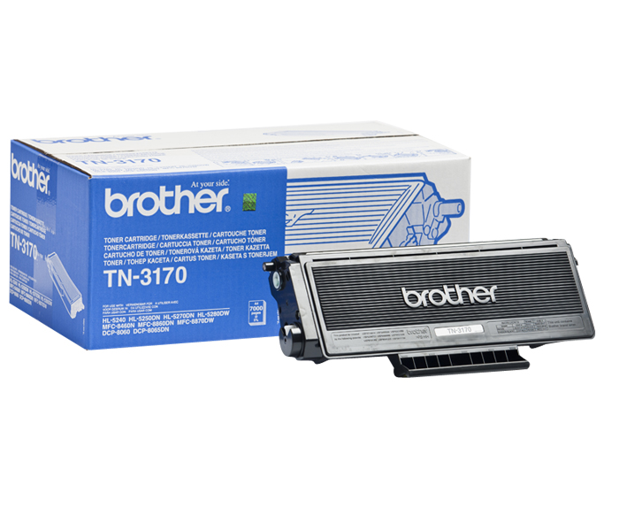 Тонер-картридж TN-3170 Brother HL 5200ser/5280/ DCP 8060/8065/ MFC 8460/8870 (цвет: черный) [ресурс: 7 000 стр.] [артикул: TN-3170] /оригинальный/