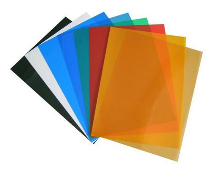 Обложки для переплета пластиковые прозрачные "Матовые" Дымчатые А4 (400мкм, 50л/пач)