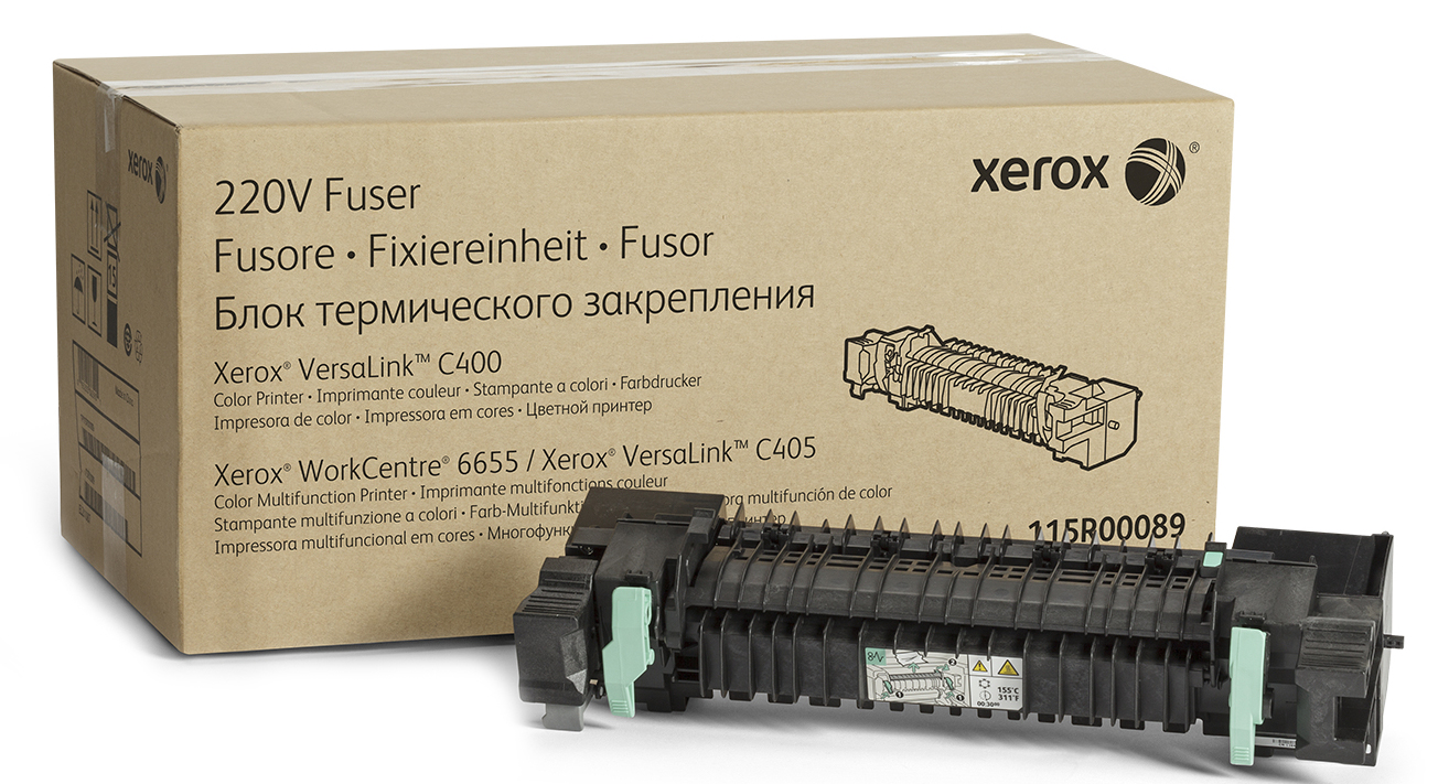 Фьюзер 220V Xerox WC 6655/ VL 400/405 [ресурс: 100 000 стр.] [артикул: 115R00089] /оригинальный/