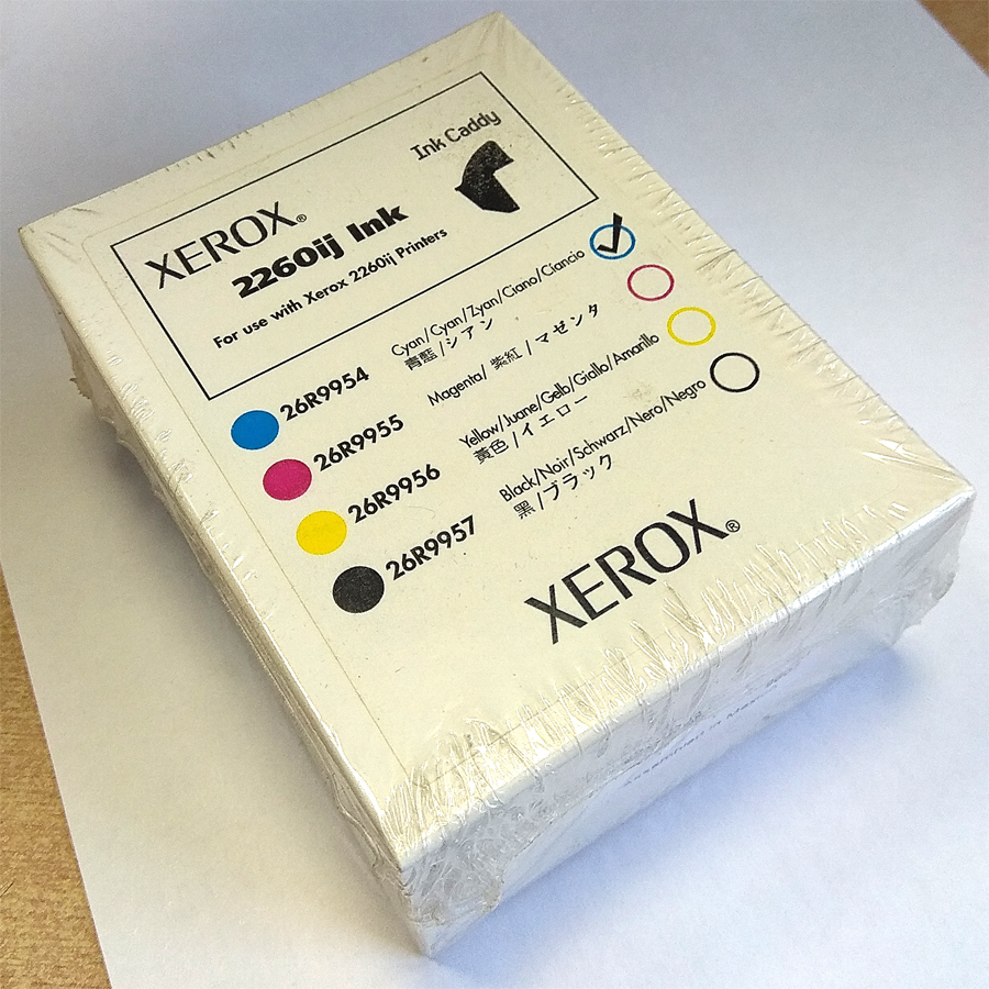 Картридж Dye Xerox 2260ij (голубой) [50 мл] [артикул 026R09954] /Оригинальный/ [R]