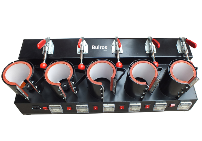 Термопресс на 5 кружек Bulros T-205T (диаметр кружки 75-90 мм)