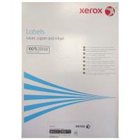 003R97455 Наклейки бумажные Xerox для лаз. и стр. печати А4:14 (14 накл/лист, 105x42,3мм, 100л/пач) [R]