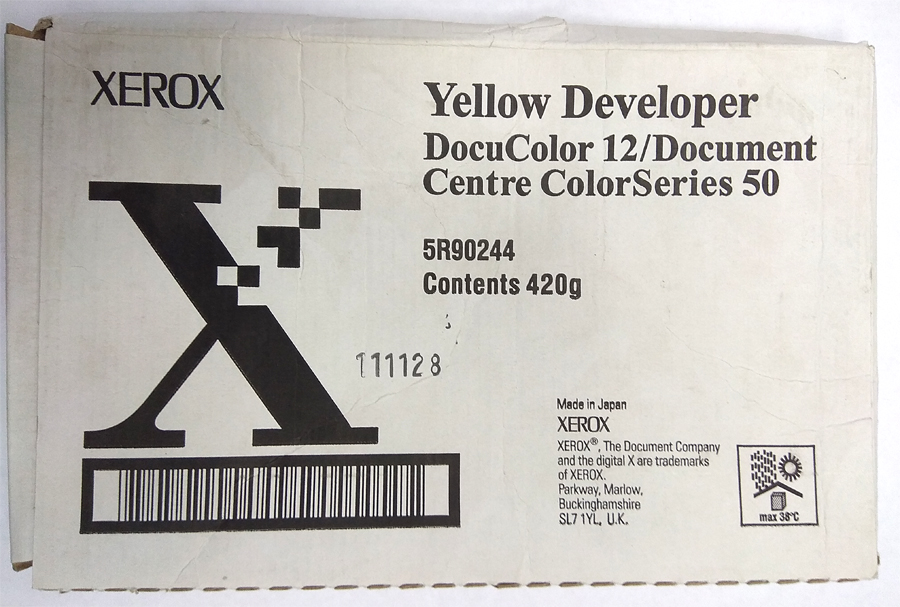 005R90244 Носитель Xerox DC 12 (желтый) [R]