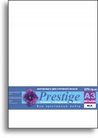 Фотобумага Prestige PREMIUM Шёлк (микропористая) A3 (270 г/кв.м, 297x420 мм, 20 л/пач)