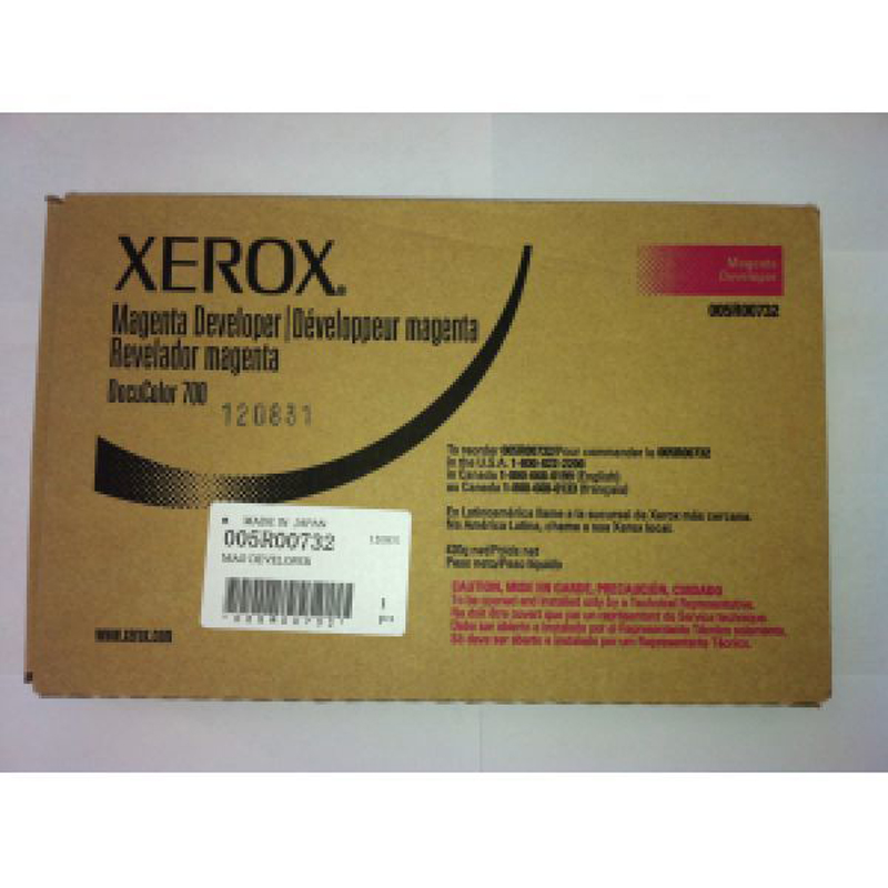Девелопер Xerox 700/C60/C75 (цвет: пурпурный) [ресурс: 1500 тыс. стр.] [артикул: 005R00732] /оригинальный/