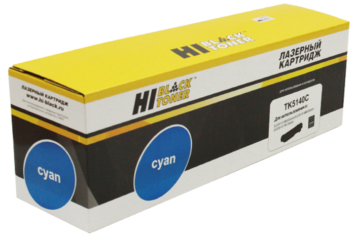 Тонер-картридж Kyocera-Mita EcoSys M6030/6530 (цвет: голубой) [ресурс: 5 000 стр.] [артикул: HB-TK-5140C] /совместимый [Hi-Black]/