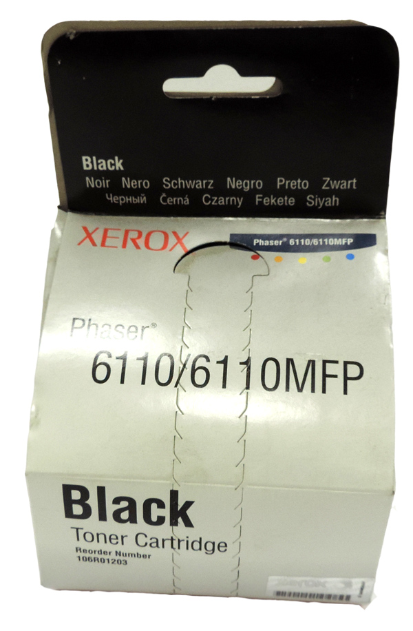 106R01203 Тонер-картридж Xerox Phaser 6110 (черный) [2000 страниц] [R]