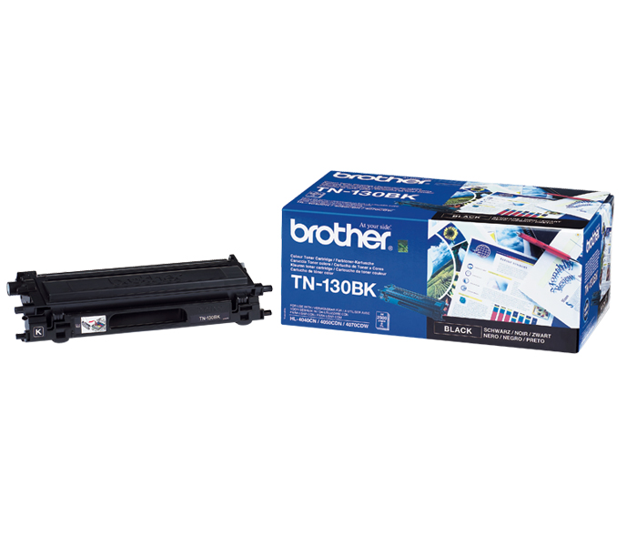 Тонер-картридж TN-130BK Brother HL 4040/4070/ DCP 9040/9045/ MFC 9440/9840 (цвет: чёрный) [ресурс: 2 500 стр.] [артикул: TN130BK] /оригинальный/