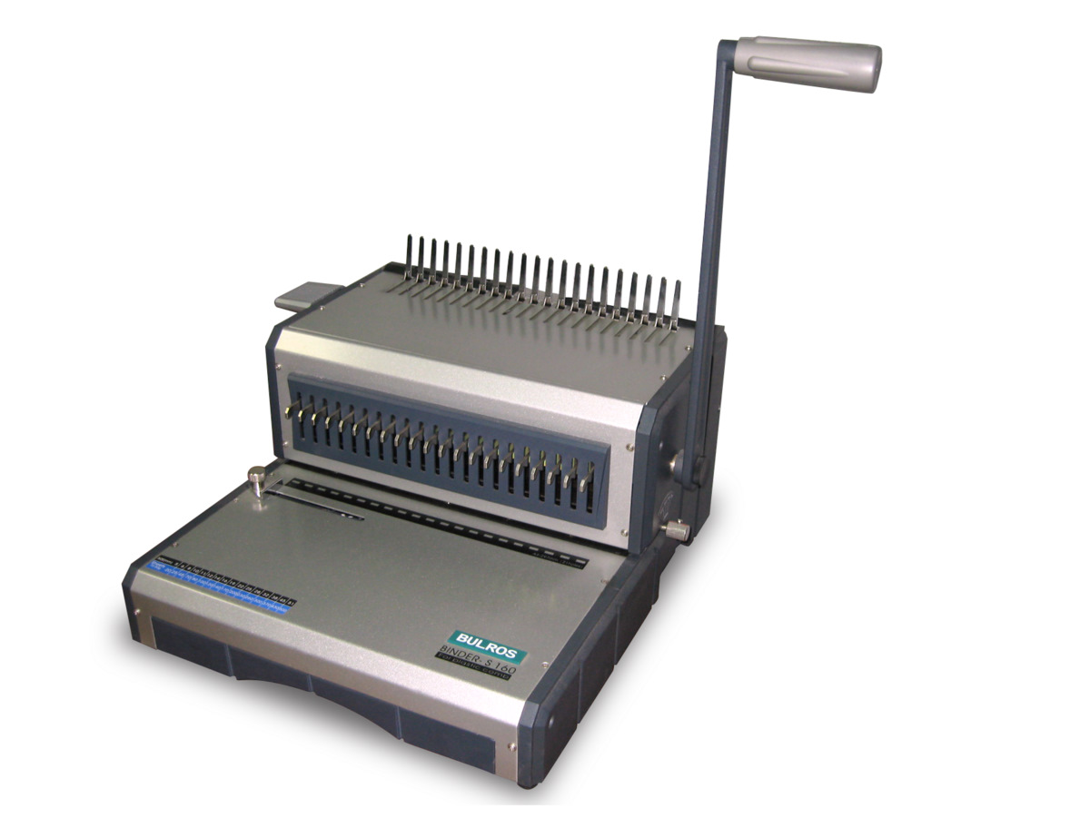 Брошюровщик для пластиковых пружин Bulros S160 (до 500 листов)