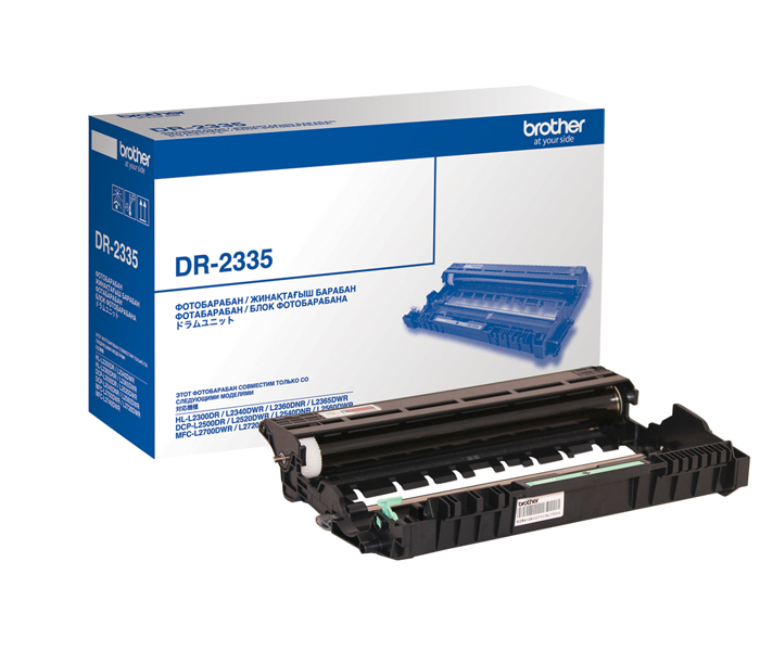 Копи-картридж DR-2335 Brother HL L2300/2365/ DCP L2500/2560/ MFC L2700/2740 (цвет: черный) [ресурс: 12 000 стр.] [артикул: DR2335] /оригинальный/
