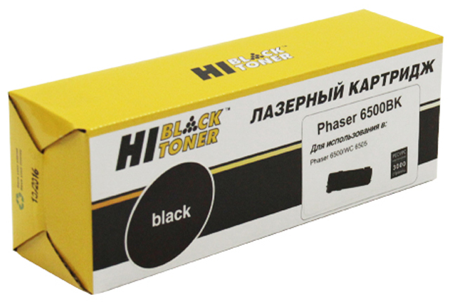 Тонер-картридж Xerox Phaser 6500/WC 6505 (чёрный) [3000 стр.] [HB-106R01604] /Hi-Black/