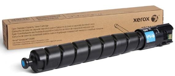Тонер-картридж Xerox VersaLink C8000 (цвет: голубой) [ресурс: 7 600 стр.] [артикул: 106R04042] /оригинальный/