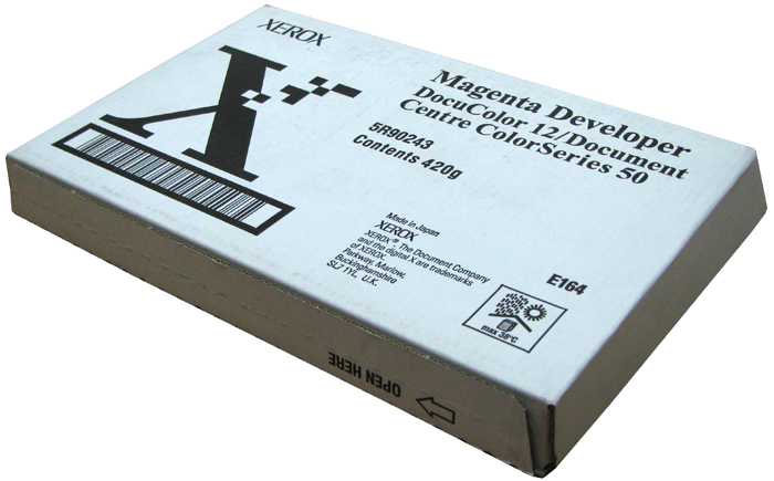 Девелопер пурпурный Xerox DC 12 (цвет: пурпурный) [ресурс: 250 000 стр.] [артикул: 005R90243] /оригинальный/ [R]