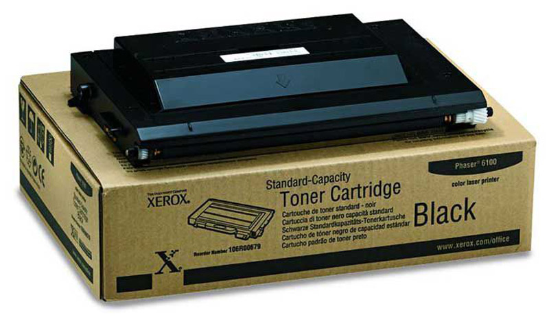 Тонер-картридж Xerox Phaser 6100 (цвет: чёрный) [ресурс: 7 000 стр.] [артикул: 106R00684] /оригинальный/