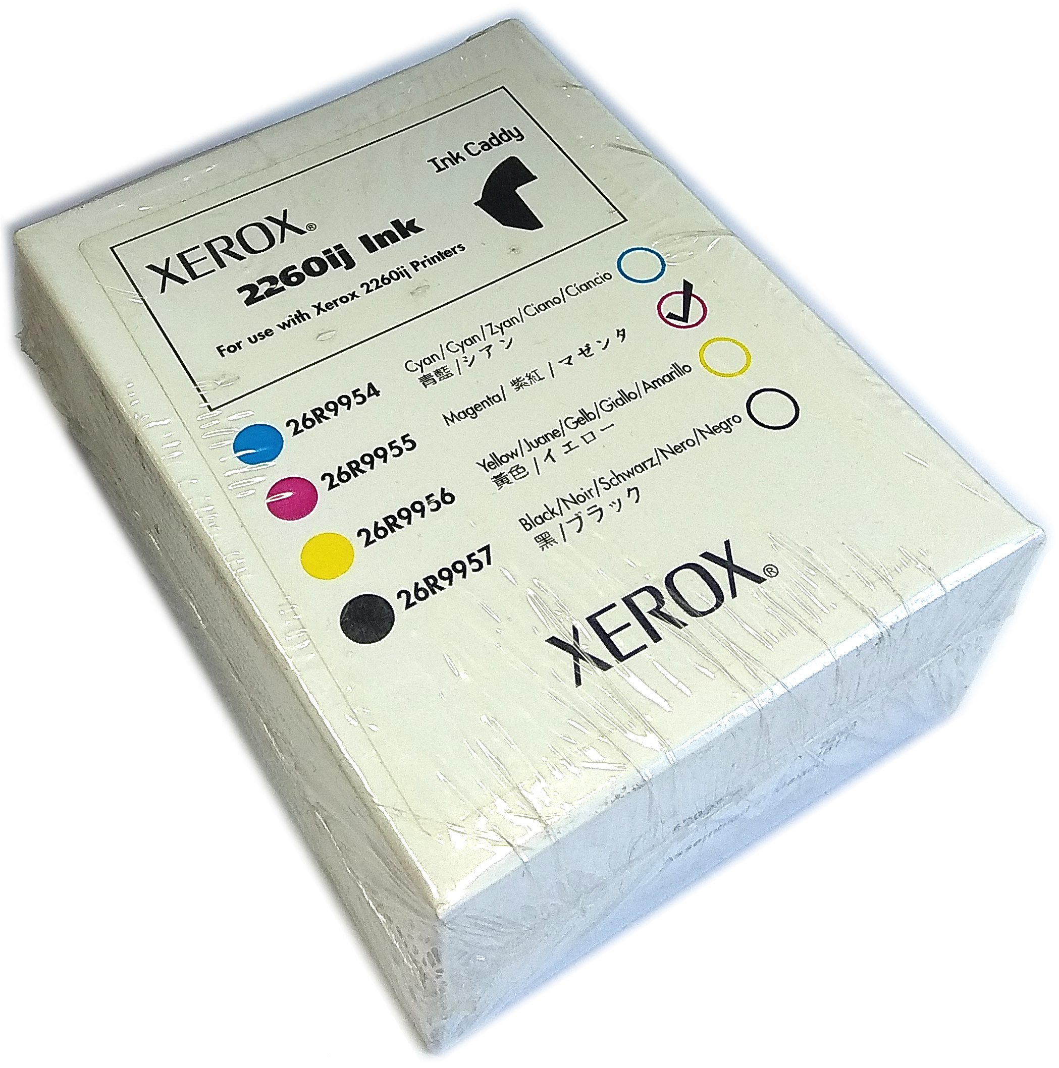 Картридж Dye Xerox 2260ij (пурпурный) [50 мл] [артикул 026R09955] /Оригинальный/ [R]