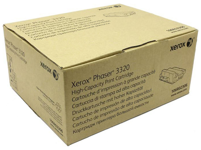 Принт-картридж Xerox Phaser 3320 (цвет: чёрный) [ресурс: 11 000 стр.] [артикул: 106R02306] /оригинальный/
