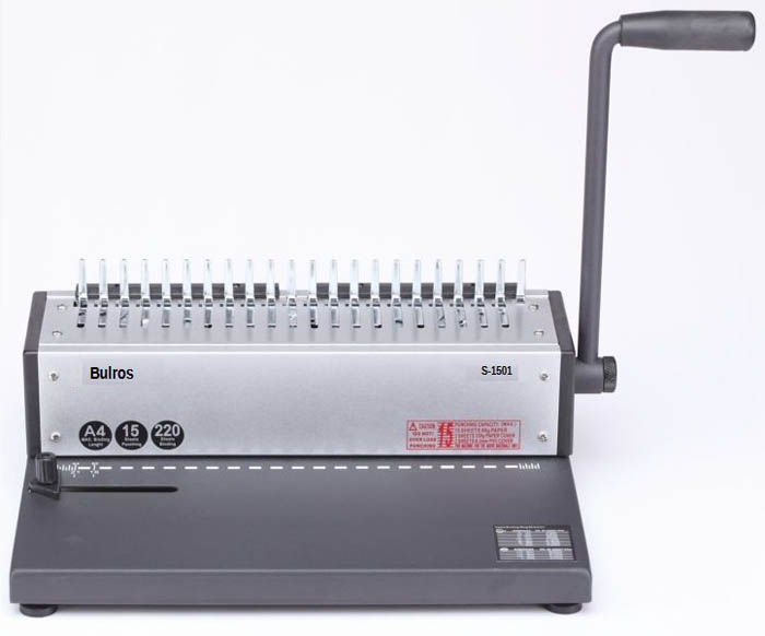Брошюровщик для пластиковых пружин Bulros S1501 (до 350 листов)