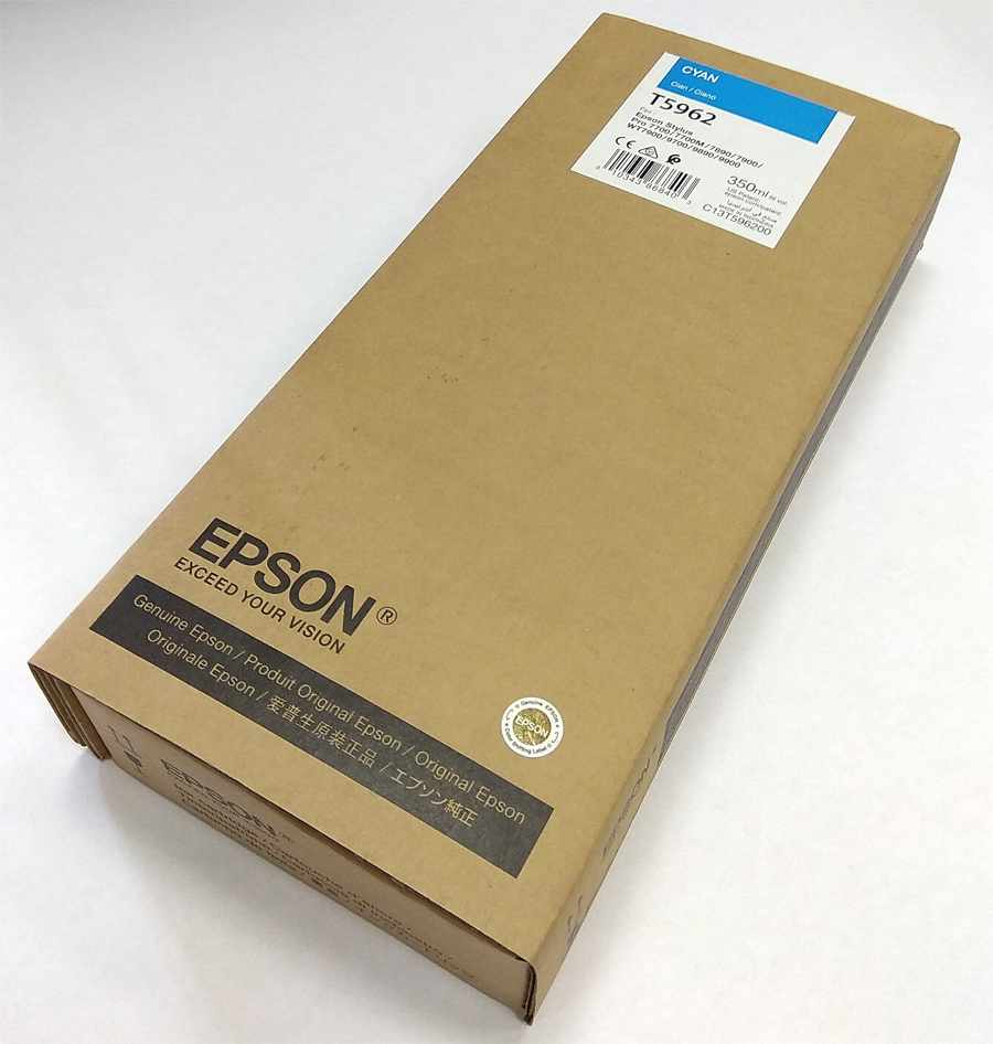 C13T596200 Картридж Epson Stylus Pro 7700/9900 (голубой) [350мл] /оригинальный/ [R]