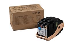 Тонер-картридж Xerox Phaser 7100 (цвет: голубой) [ресурс: 9000 стр.] [артикул: 106R02609] /оригинальный/