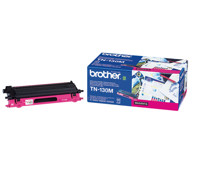 Тонер-картридж TN-130M Brother HL 4040/4070/ DCP 9040/9045/ MFC 9440/9840 (цвет: пурпурный) [ресурс: 1 500 стр.] [артикул: TN130M] /оригинальный/