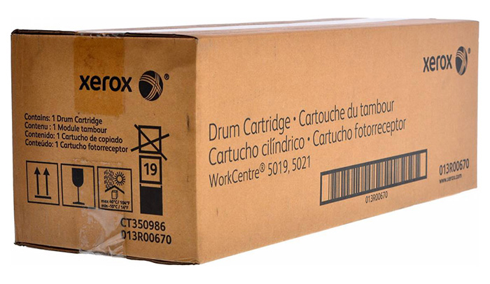 Копи-картридж Xerox WC 5019/5021/5022/5024 (цвет: чёрный) [ресурс: 80 000 стр.] [артикул: 013R00670] /оригинальный/