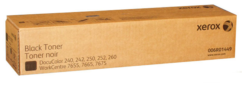 Тонер-картридж Xerox DC 240/250/242/252/260 (цвет: черный) [ресурс: 2 х 34000 стр.] [артикул: 006R01449] /оригинальный/