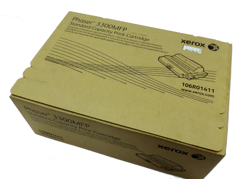 Принт-картридж Xerox Phaser 3300 MFP/X (цвет: чёрный) [ресурс: 4 000 стр.] [артикул: 106R01411] /оригинальный/ [R]