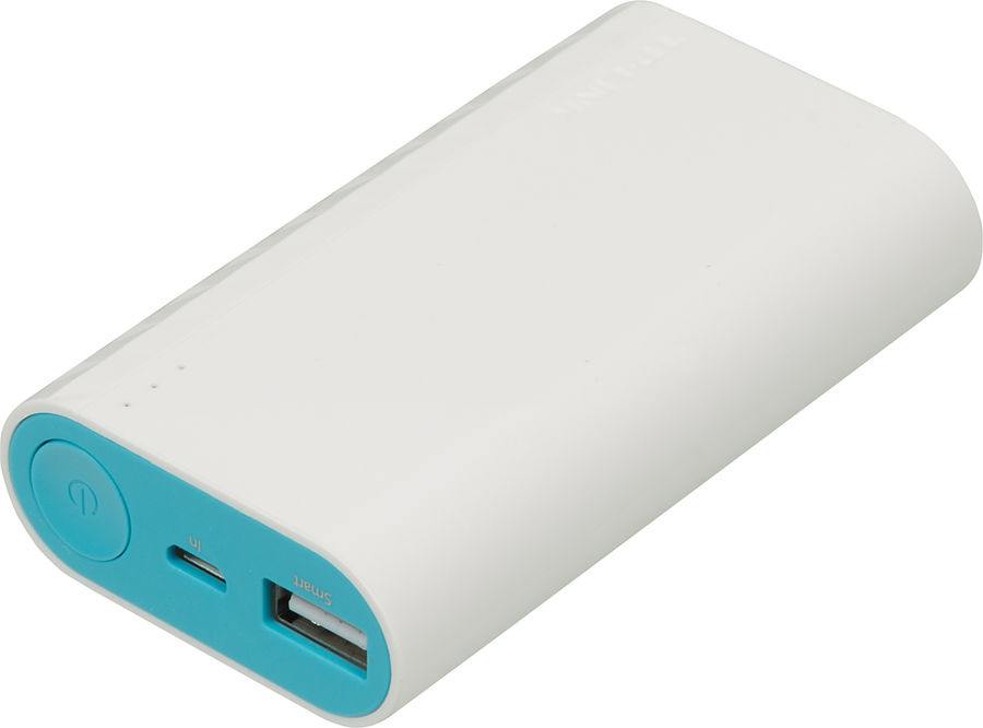 Внешний аккумулятор TP-LINK TL-PB5200 (емкость: 5200 мAч, кол-во USB-разъемов: 1 шт., цвет: белый)
