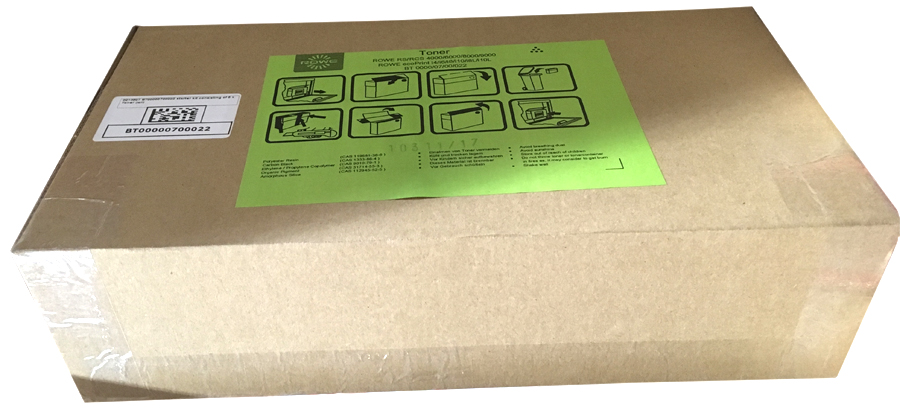 Тонер-картридж Rowe ecoPrint i4/i6/i8/i10 (цвет: чёрный) [ёмкость: 2 x 0,3 кг] [артикул: BT00000700022] /оригинальный/