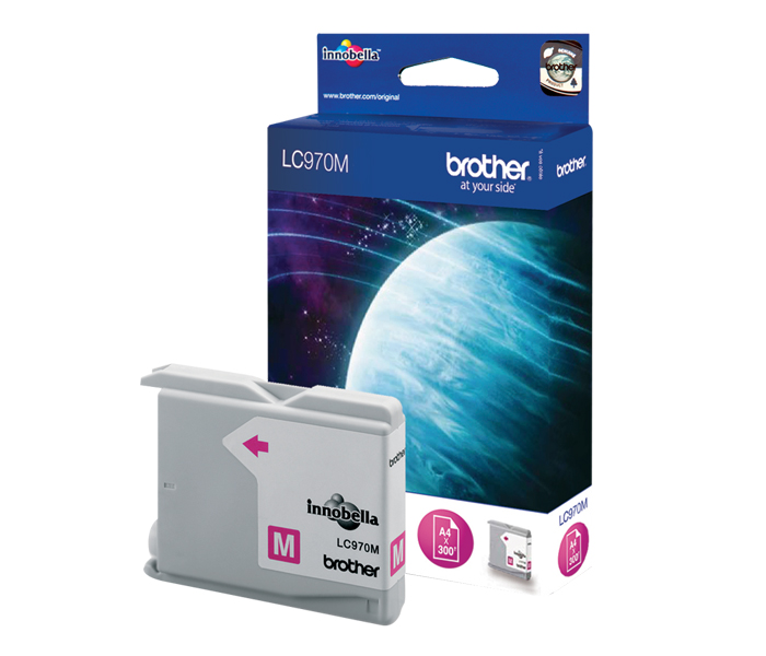 Картридж LC-970M Brother DCP 135/157/ MFC 235/260 (цвет: пурпурный) [ресурс: 300 стр.] [артикул: LC970M] /оригинальный/