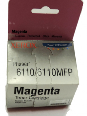 106R01205 Тонер-картридж Xerox Phaser 6110 (пурпурный) [1000 страниц] [R]
