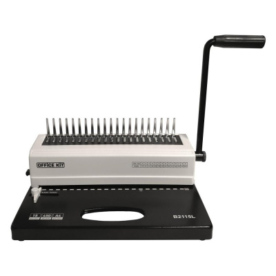 Брошюровщик для пластиковых пружин Office Kit B 2115L (до 15 листов)
