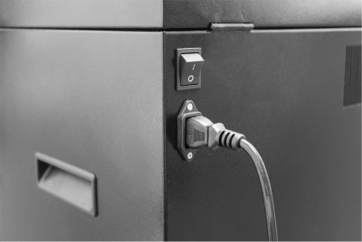 Уничтожитель (шредер) бумаги ГЕЛЕОС УА 92-7+ (размер частицы 0,8х1 мм)