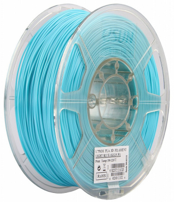 Проволока PLA+ ESUN для печати на 3D-принтерах (диаметр нити: 1,75 мм, вес катушки: 1 кг, цвет: голубой) Проволока PLA+ ESUN для печати на 3D-принтерах (диаметр нити: 1,75 мм, вес катушки: 1 кг, цвет: голубой)