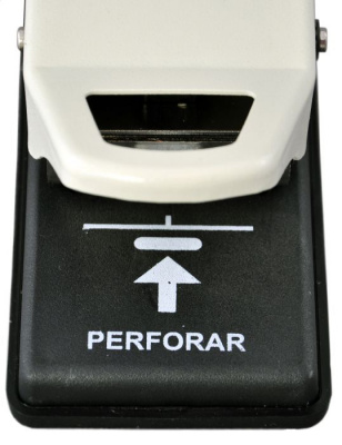 Обрезчик углов/Дырокол Uni С-005 (Радиус R=10 мм / Овал 15 x 3,5 мм) 