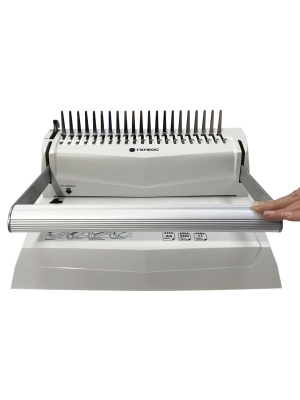 Брошюровщик для пластиковых пружин ГЕЛЕОС БП-16 (доступно в 2 цветовых вариантах) (до 9 листов)