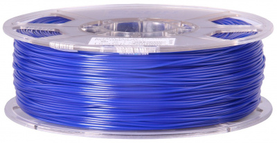Проволока PLA+ ESUN для печати на 3D-принтерах (диаметр нити: 1,75 мм, вес катушки: 1 кг, цвет: синий)