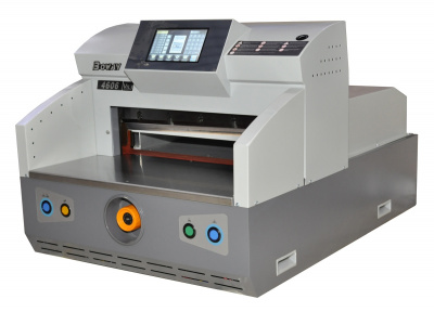 Гильотина электрическая напольная Boway BW-4606 (длина реза 460 мм)