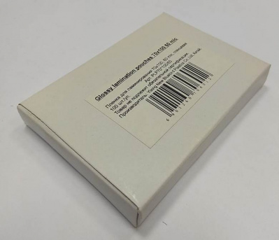 Пленка для ламинирования (70х100мм, 2х60мкм, 100шт/уп) глянцевая /LF/