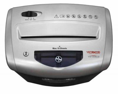 Уничтожитель (шредер) бумаги Vigorhood VS1008CD (размер частицы 4x35 мм)
