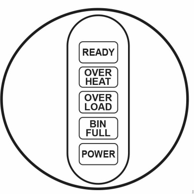 Уничтожитель (шредер) бумаги AF-75 (размер частицы 3x9 мм)
