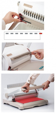 Брошюровщик для пластиковых пружин Bulros S100 (до 500 листов)